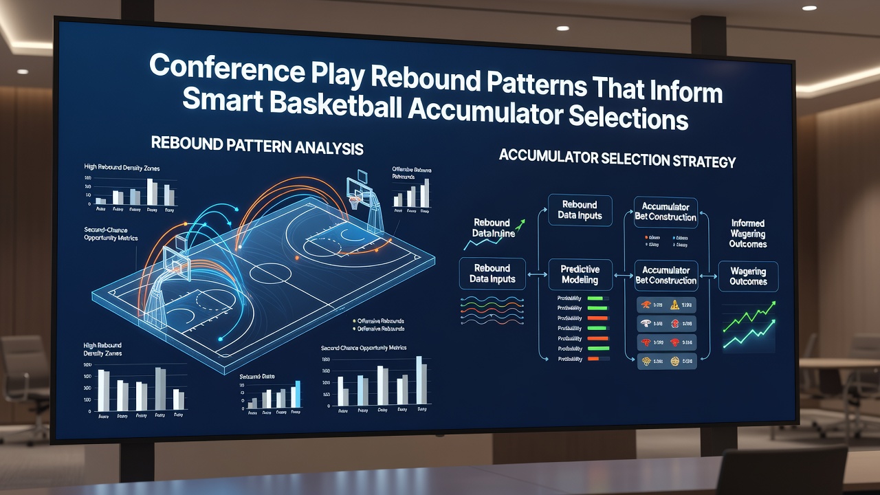 Close-up of a basketball coach reviewing rebound statistics on a tablet during a game break